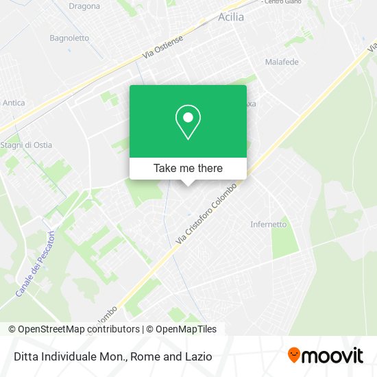 Ditta Individuale Mon. map
