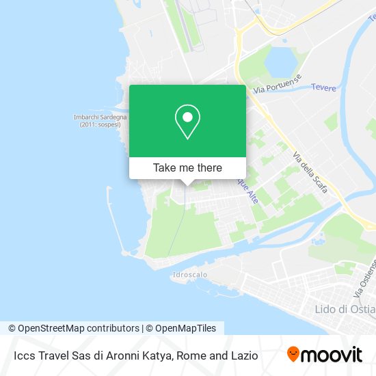 Iccs Travel Sas di Aronni Katya map