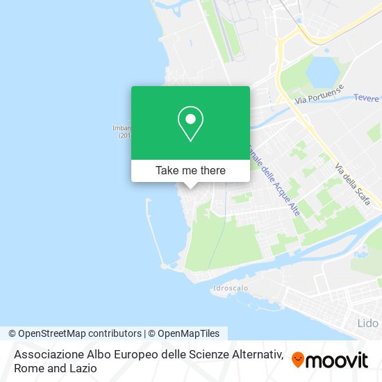 Associazione Albo Europeo delle Scienze Alternativ map