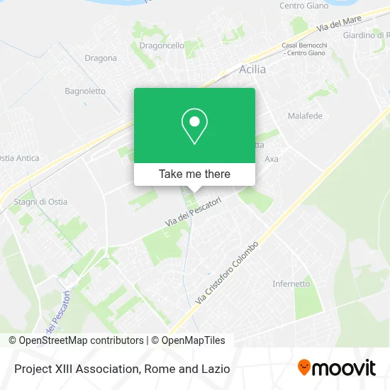 Project XIII Association map