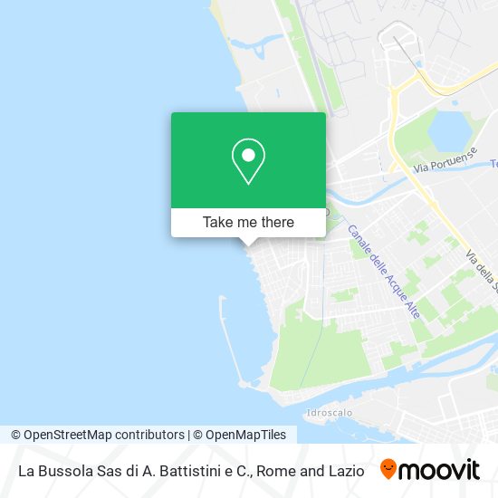 La Bussola Sas di A. Battistini e C. map