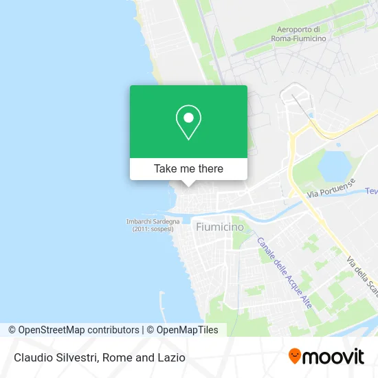 Claudio Silvestri map