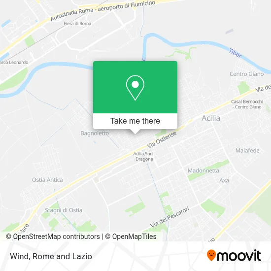 Wind map