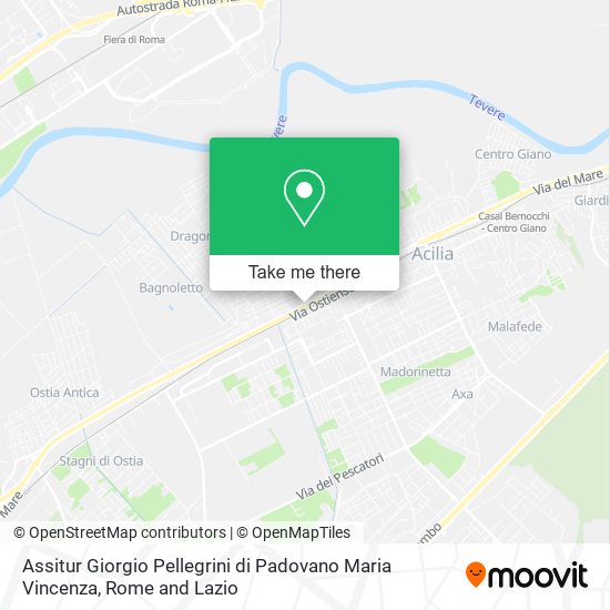 Assitur Giorgio Pellegrini di Padovano Maria Vincenza map