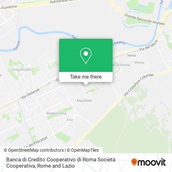 Banca di Credito Cooperativo di Roma Società Cooperativa map