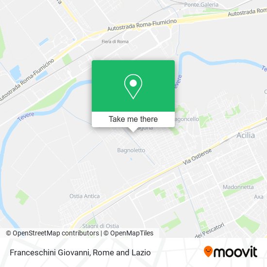 Franceschini Giovanni map