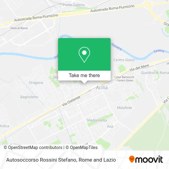 Rossini Stefano Roadside Assistance map
