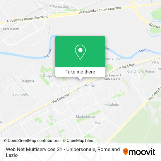 Web Net Multiservices Srl - Single Member map