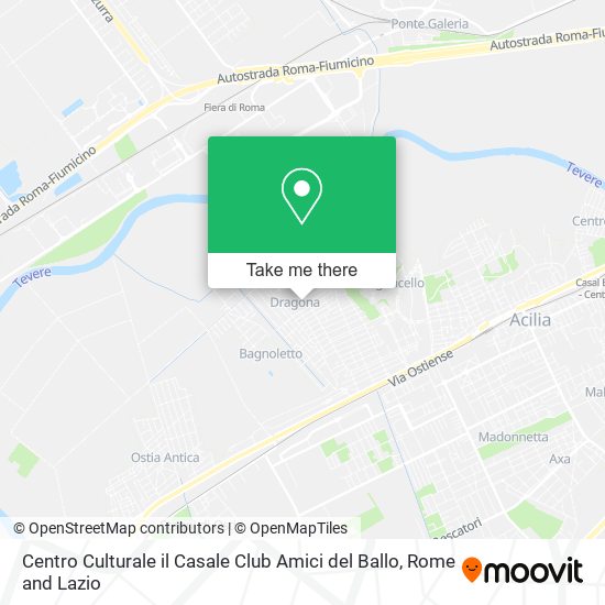 Centro Culturale il Casale Club Amici del Ballo map