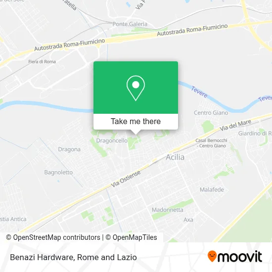 Benazi Hardware map