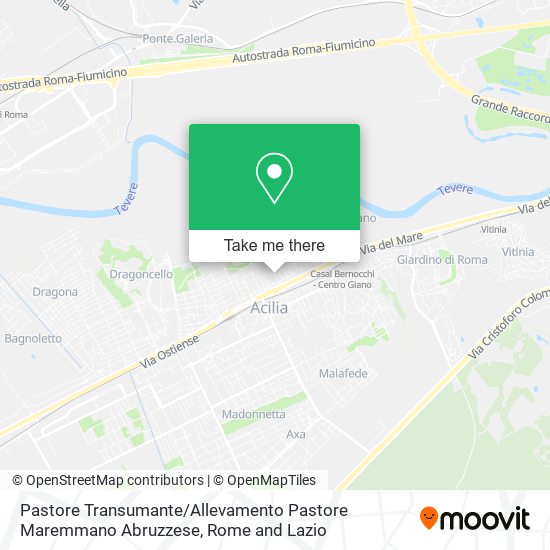 Pastore Transumante / Allevamento Pastore Maremmano Abruzzese map