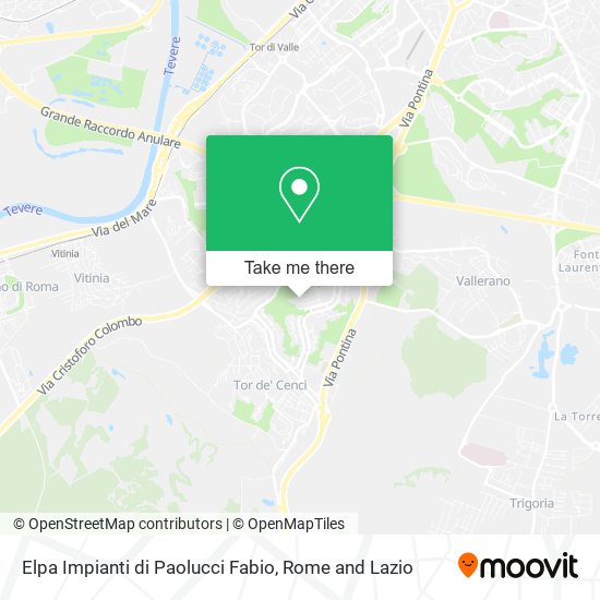 Elpa Impianti di Paolucci Fabio map