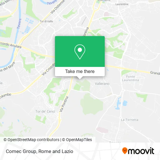 Comec Group map