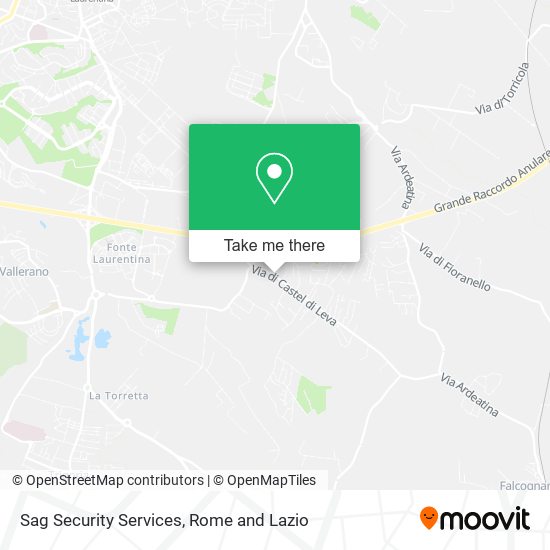 Sag Security Services map