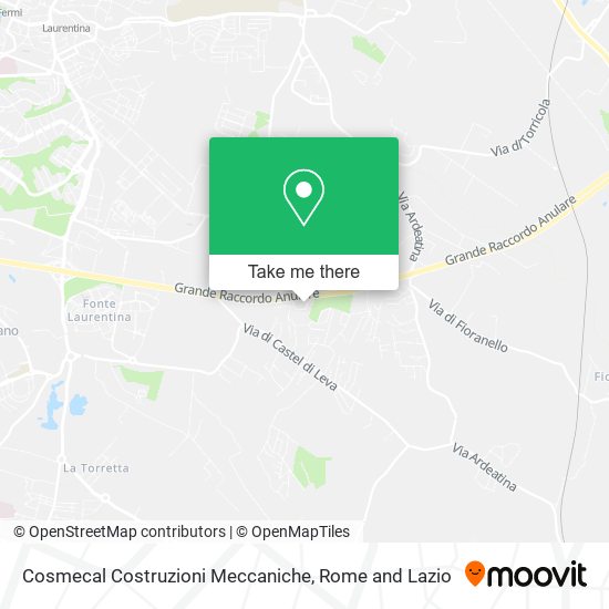 Cosmecal Costruzioni Meccaniche map