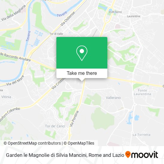 Garden le Magnolie di Silvia Mancini map