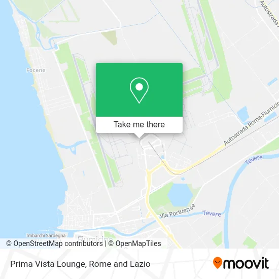 Prima Vista Lounge map