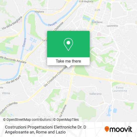 Costruzioni Progettazioni Elettroniche Dr. D Angelosante an map