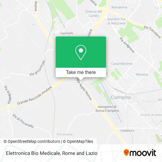 Elettronica Bio Medicale map