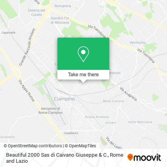 Beautiful 2000 Sas di Caivano Giuseppe & C. map