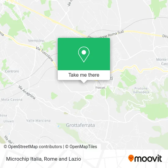 Microchip Italy map