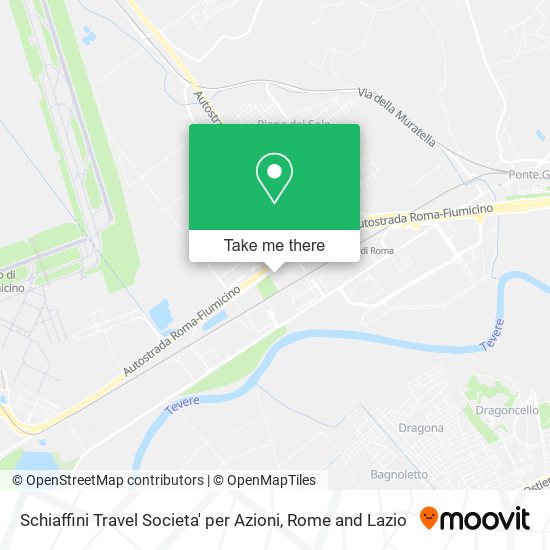 Schiaffini Travel Societa' per Azioni map
