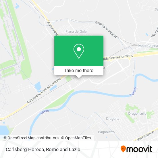 Carlsberg Horeca map