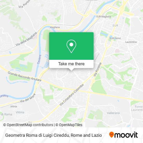 Geometra Roma di Luigi Cireddu map