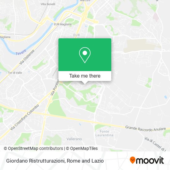 Giordano Ristrutturazioni map