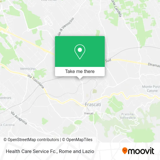 Health Care Service FC map