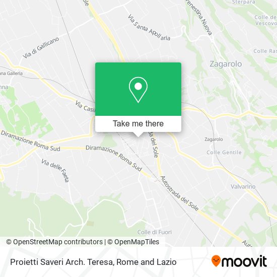 Proietti Saveri Arch. Teresa map