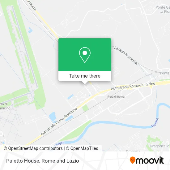 Paletto House map