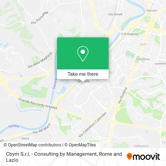Cbym S.r.l. - Consulting by Management map