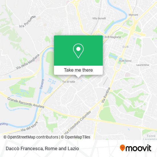 Daccò Francesca map