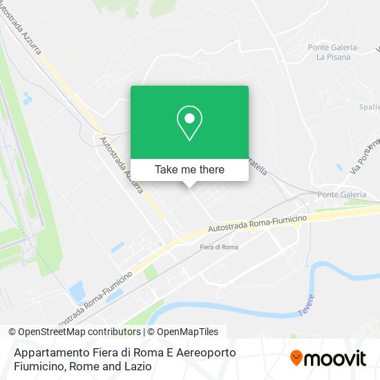 Appartamento Fiera di Roma E Aereoporto Fiumicino map