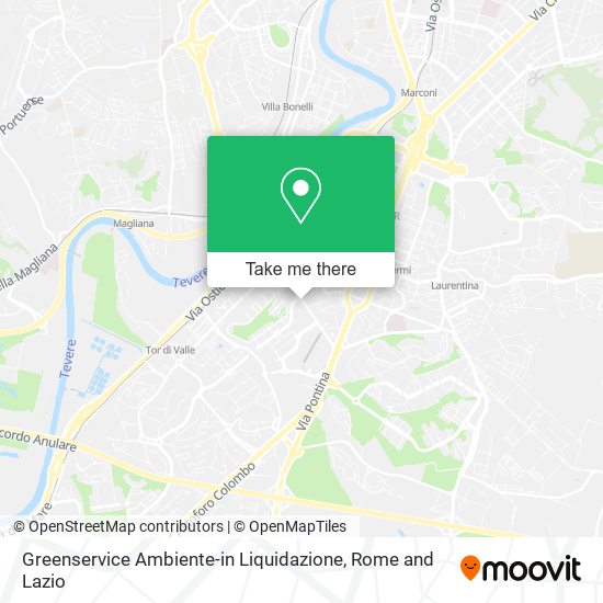 Greenservice Ambiente-in Liquidazione map