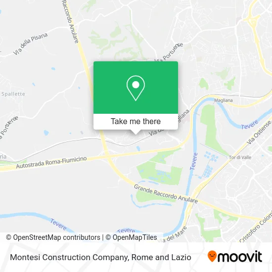 Montesi Construction Company map