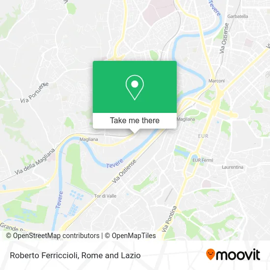 Roberto Ferriccioli map