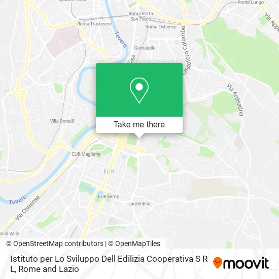 Istituto per Lo Sviluppo Dell Edilizia Cooperativa S R L map
