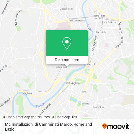 Mc Installazioni di Camminati Marco map