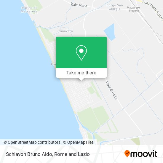 Schiavon Bruno Aldo map