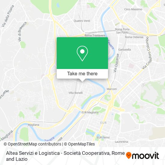 Altea Servizi e Logistica - Società Cooperativa map
