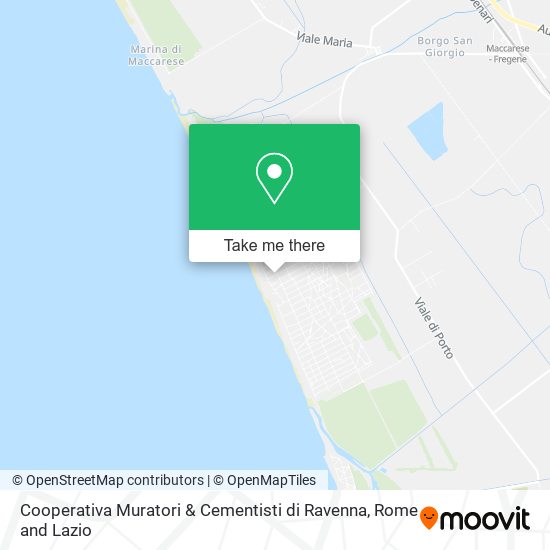 Cooperativa Muratori & Cementisti di Ravenna map