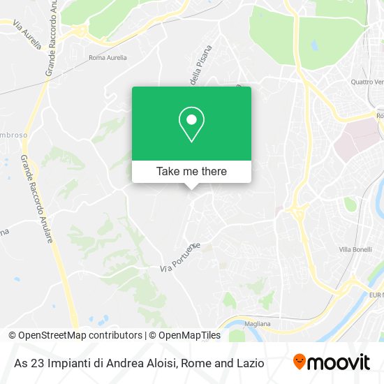 As 23 Impianti di Andrea Aloisi map