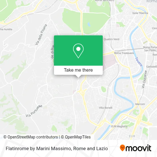 Flatinrome by Marini Massimo map