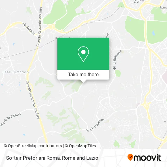 Softair Pretoriani Rome map