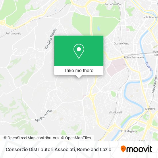 Consorzio Distributori Associati map