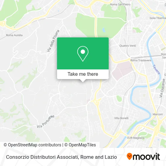 Associated Distributors Consortium map