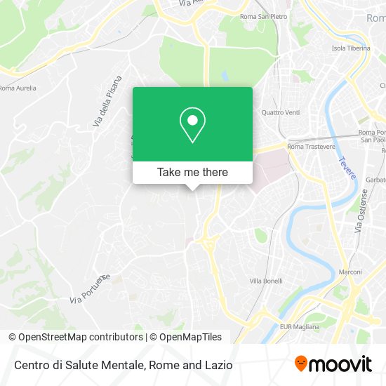 Centro di Salute Mentale map