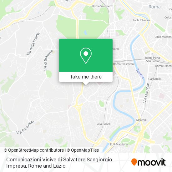 Comunicazioni Visive di Salvatore Sangiorgio Impresa map